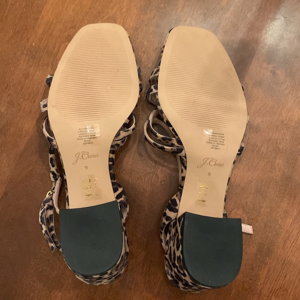 Jcrew leopard heel - Picture 3 of 4